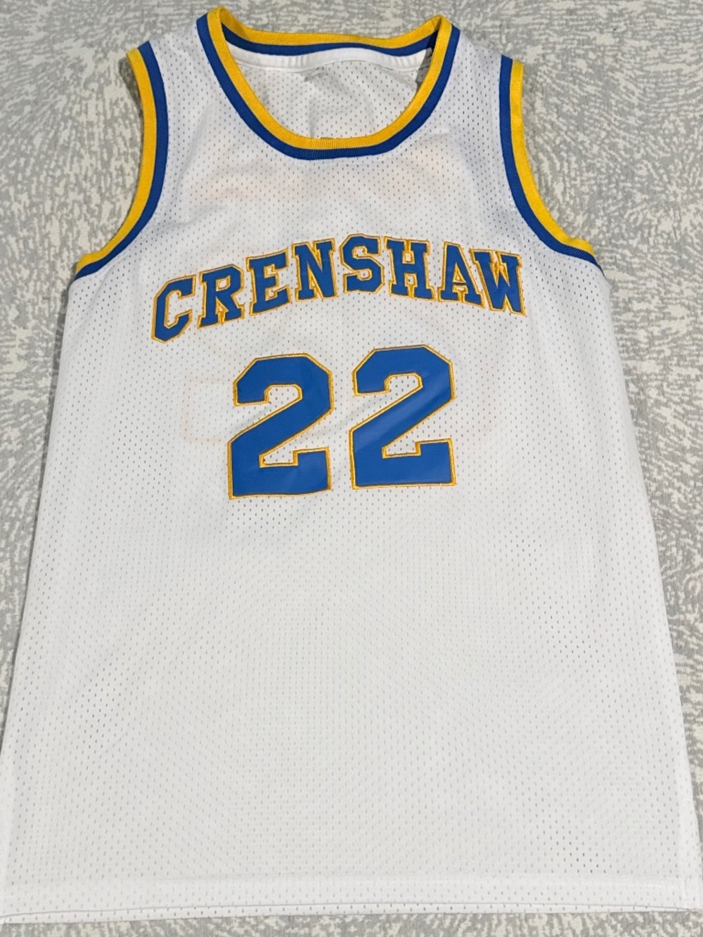 Quincy McCall #22 Crenshaw High School Jersey Love & Basketball Stitched